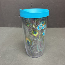 Load image into Gallery viewer, "Carolina Girl" Peacock Tumbler Cup
