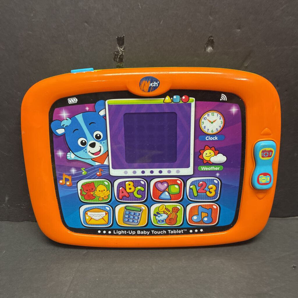 Light Up Baby Touch Tablet Battery Operated