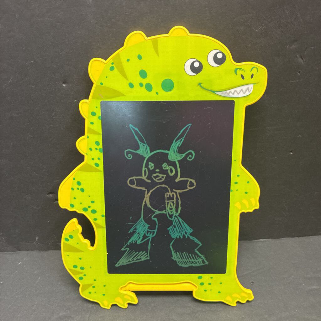 Dinosaur LCD Magic Tablet Drawing Pad Battery Operated (Gabba Kidz)