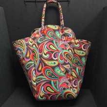 Load image into Gallery viewer, Paisley Standing Laundry Bag
