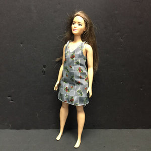 Plus Size Doll in Flower Dress