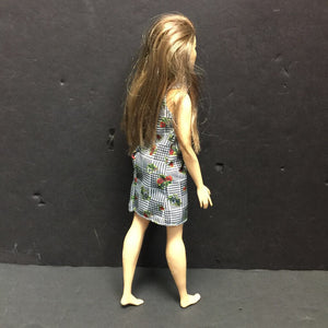 Plus Size Doll in Flower Dress