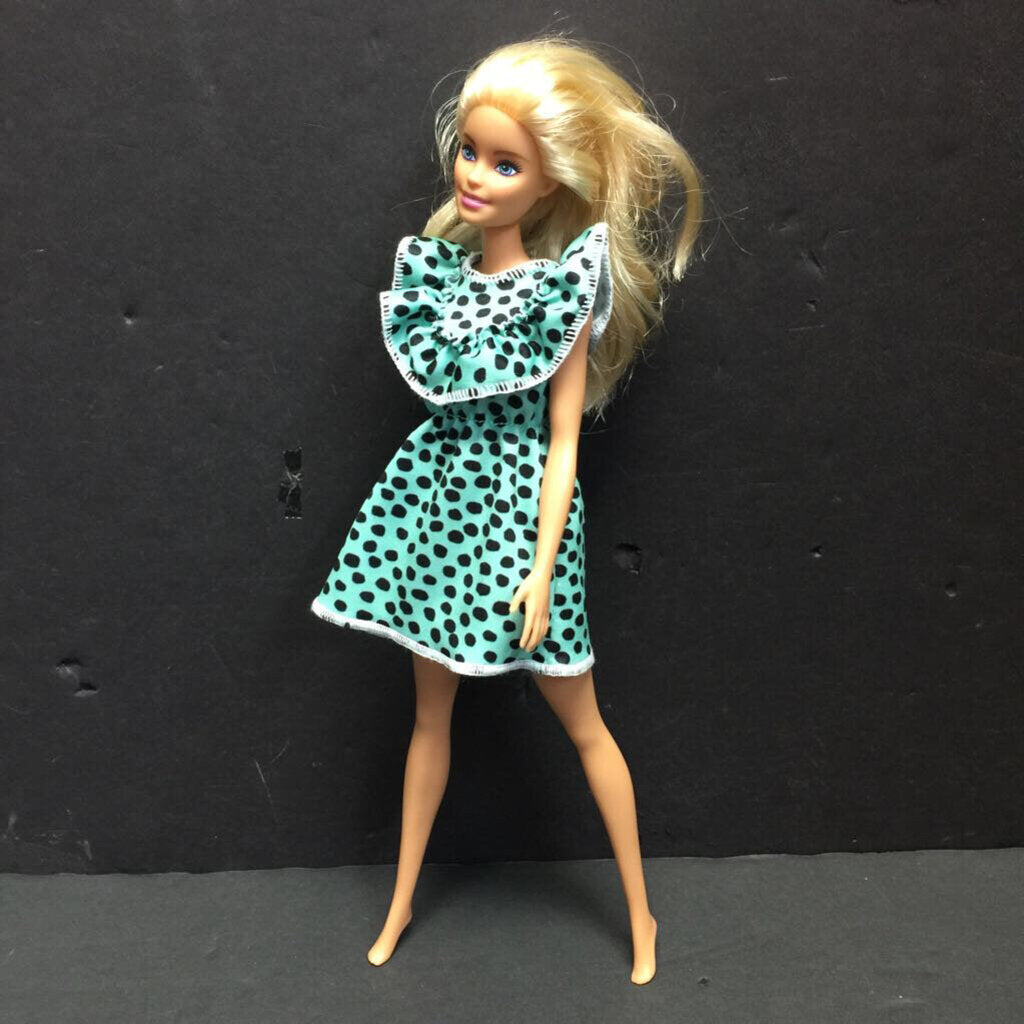 Doll in Polka Dot Dress