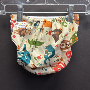 ABC Animals Cloth Diaper Cover