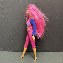 Load image into Gallery viewer, Doll in Flower Top &amp; Pants
