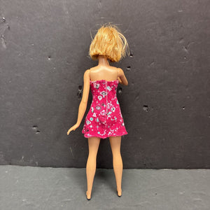 Doll in Christmas Dress