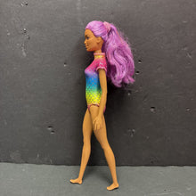 Load image into Gallery viewer, African American Doll in Mermaid Swimsuit
