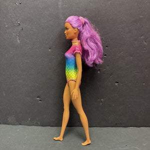 African American Doll in Mermaid Swimsuit