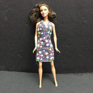 Doll in Heart Dress