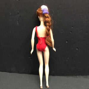 Doll in Swimsuit 1991 Vintage Collectible