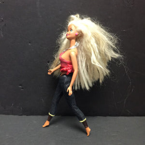Doll w/Sparkly Legs in Top & Pants 1976 Vintage Collectible