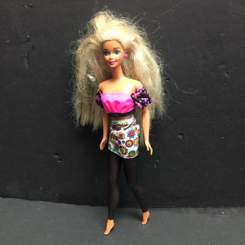 Doll w/Sparkly Legs in Top & Skirt 1976 Vintage Collectible