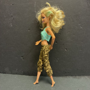 Doll w/Movable Arms in Top & Pants 1999 Vintage Collectible