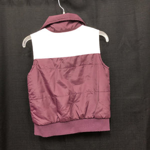 op prpl/wht vest jacket sz.7/8