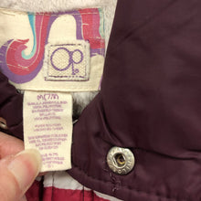 Load image into Gallery viewer, op prpl/wht vest jacket sz.7/8
