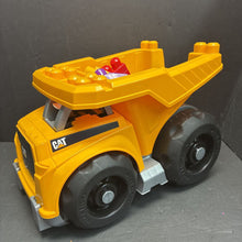 Load image into Gallery viewer, CAT Construction Dump Truck w/Blocks
