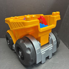 Load image into Gallery viewer, CAT Construction Dump Truck w/Blocks
