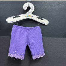 Load image into Gallery viewer, Lace Trim Rhinestone Shorts
