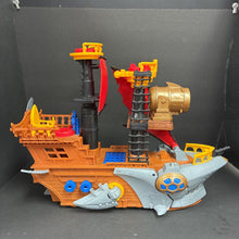 Load image into Gallery viewer, Shark Bite Pirate Ship Boat
