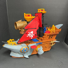 Load image into Gallery viewer, Shark Bite Pirate Ship Boat
