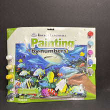 Load image into Gallery viewer, PJL42 Reef Sharks Painting by Numbers (NEW) (Royal &amp; Langnickel)
