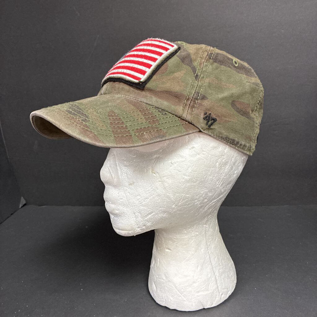 Boys Camo USA Hat (47 Brand)