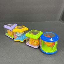 Load image into Gallery viewer, 4pk Peek-a-blocks Sensory Blocks

