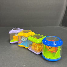 Load image into Gallery viewer, 4pk Peek-a-blocks Sensory Blocks
