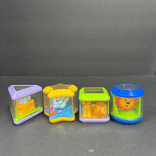 Load image into Gallery viewer, 4pk Peek-a-blocks Sensory Blocks
