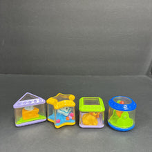 Load image into Gallery viewer, 4pk Peek-a-blocks Sensory Blocks
