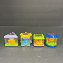 Load image into Gallery viewer, 4pk Peek-a-blocks Sensory Blocks
