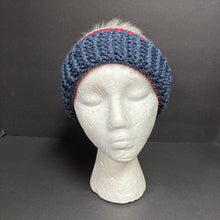 Load image into Gallery viewer, Girls Knit Pom Pom Hat
