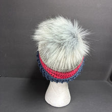 Load image into Gallery viewer, Girls Knit Pom Pom Hat
