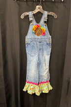 Load image into Gallery viewer, Denim Thanksgiving Overalls
