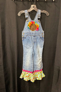 Denim Thanksgiving Overalls