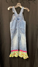 Load image into Gallery viewer, Denim Thanksgiving Overalls
