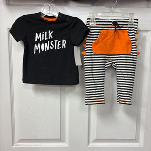 2pc "Milk..." Halloween Outfit