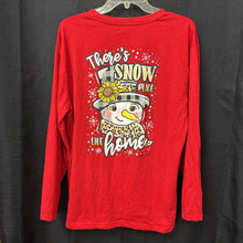 Load image into Gallery viewer, &quot;There&#39;s Snow...&quot; Christmas Top (Southern Y&#39;all)
