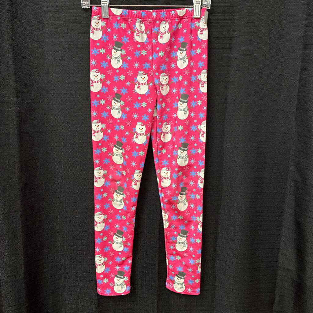 Snowman Christmas Leggings