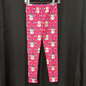 Snowman Christmas Leggings