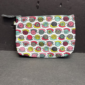 Take it Slow Snail Thermal Mini Zipper Pouch Bag