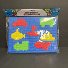 Load image into Gallery viewer, 7pc Shapes Vehicles Foam Puzzle (NEW)
