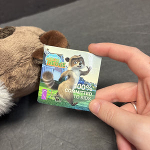 "Over the Hedge" RJ the Raccoon Plush (NEW)