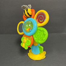 Load image into Gallery viewer, Stay &amp; Play Fun Flower Suction Cup Rattle Toy
