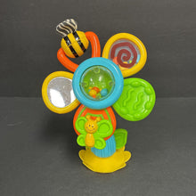 Load image into Gallery viewer, Stay &amp; Play Fun Flower Suction Cup Rattle Toy
