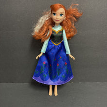 Load image into Gallery viewer, Anna Doll w/White Hair Stripe Disney
