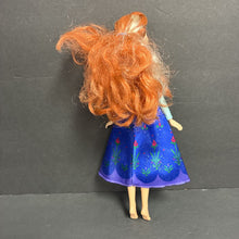 Load image into Gallery viewer, Anna Doll w/White Hair Stripe Disney

