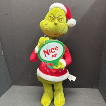 Load image into Gallery viewer, Grinch Christmas Naughty/Nice Greeter
