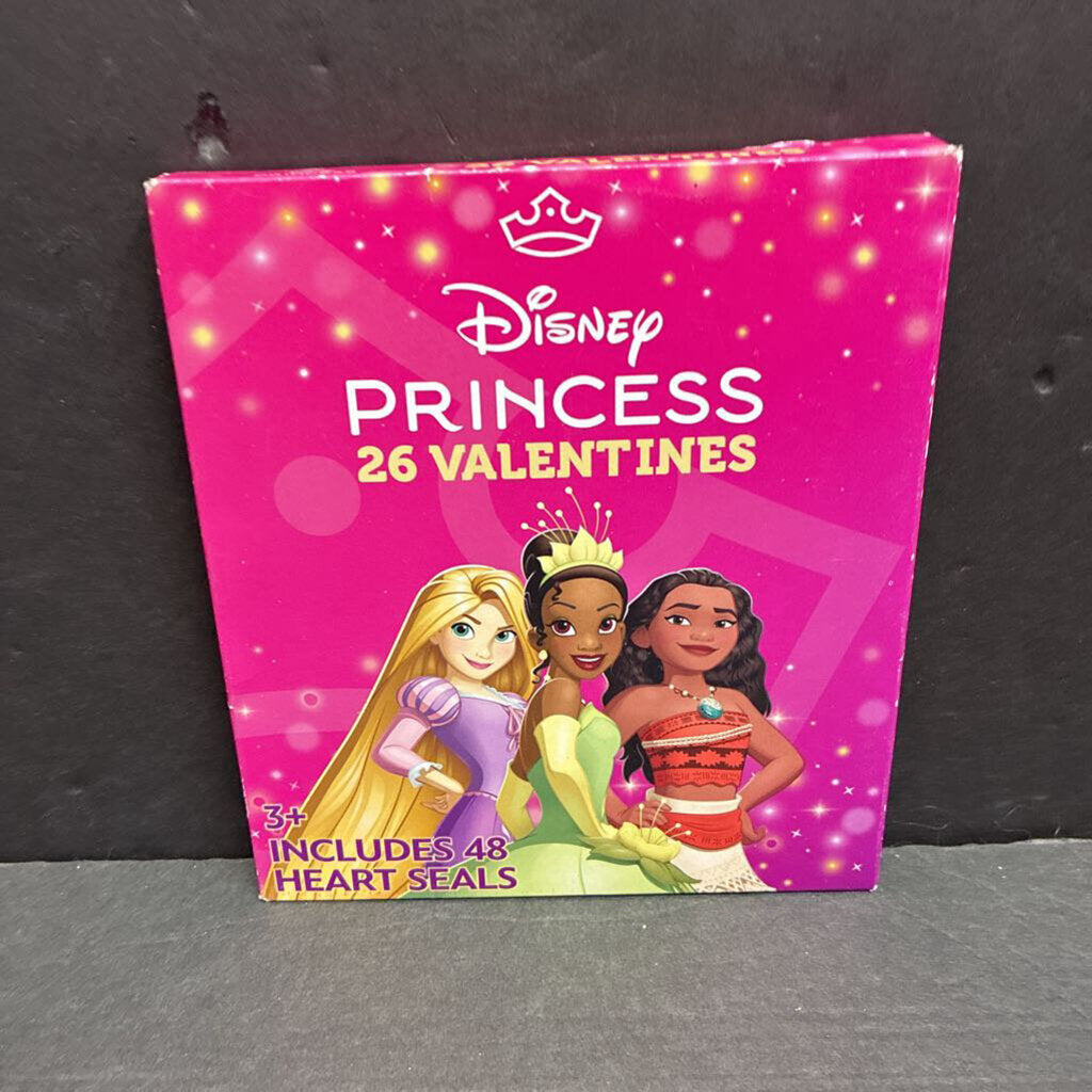 26pk Valentine's Day Cards Disney (NEW)