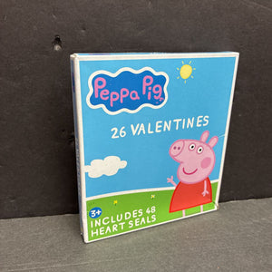 26pk Valentine's Day Cards (NEW)
